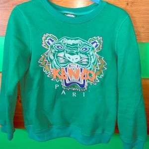 Kenzo sweatshirt sweater green size Large L crew